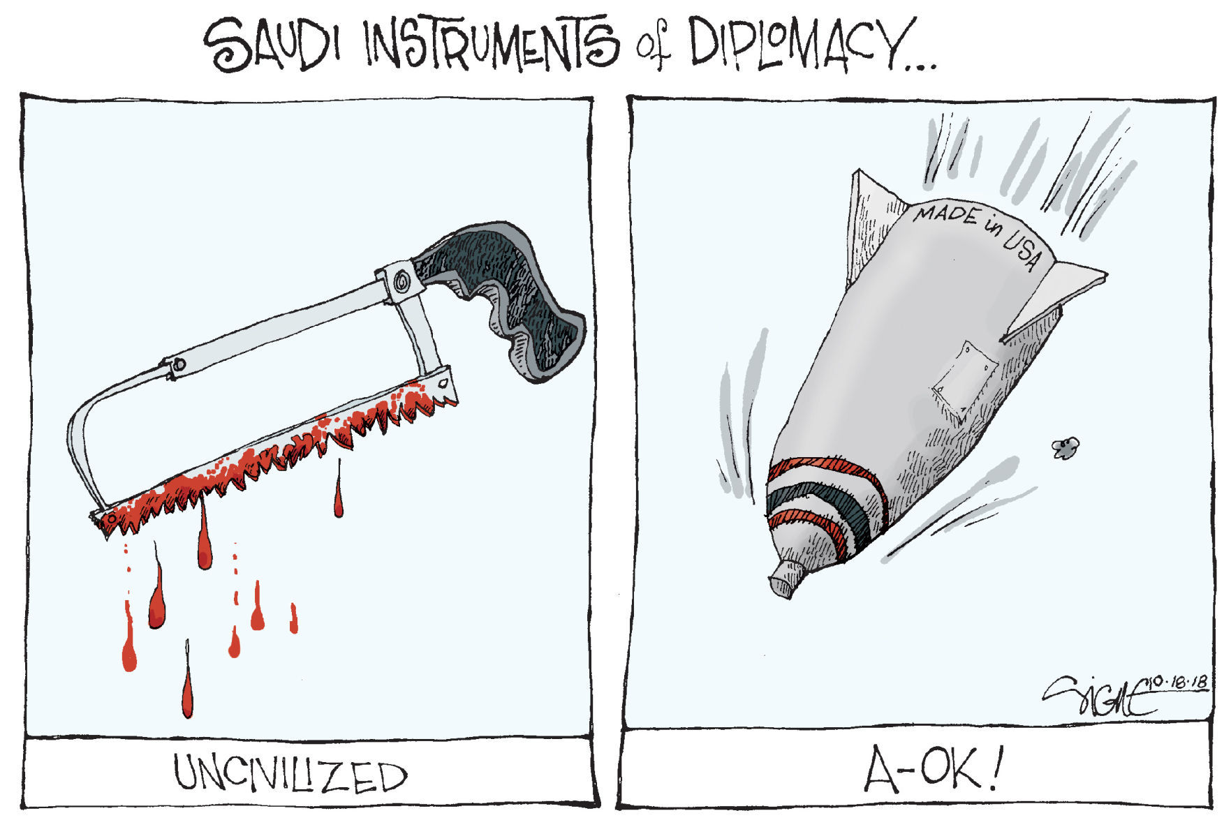 Signe Wilkinson / Philadelphia Daily News